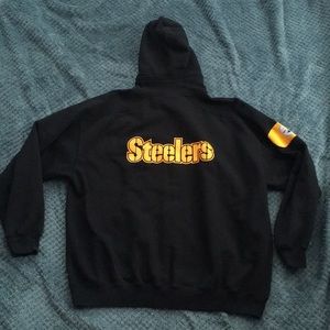 Zip-up Pittsburgh Steelers Hoodie XL